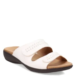 Online Trotters Women's , Rhianna Sandal White