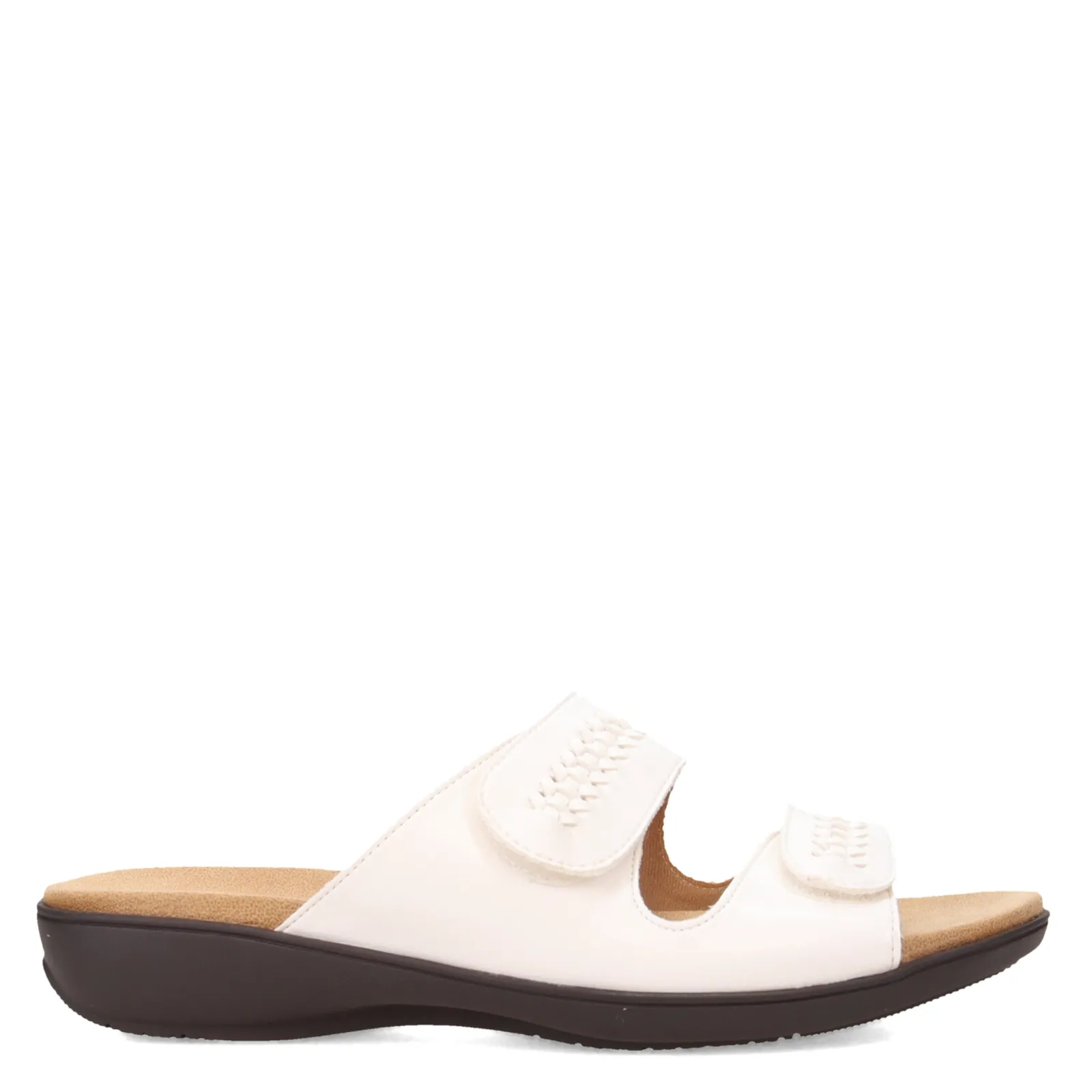 Online Trotters Women's , Rhianna Sandal White
