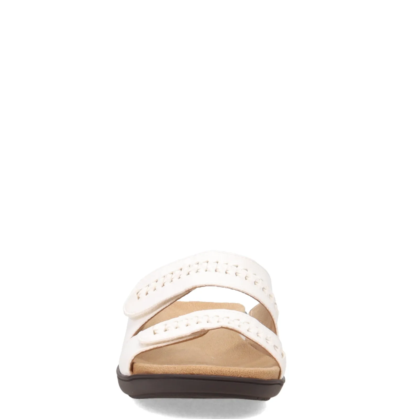 Online Trotters Women's , Rhianna Sandal White