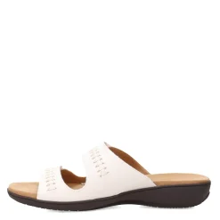 Online Trotters Women's , Rhianna Sandal White