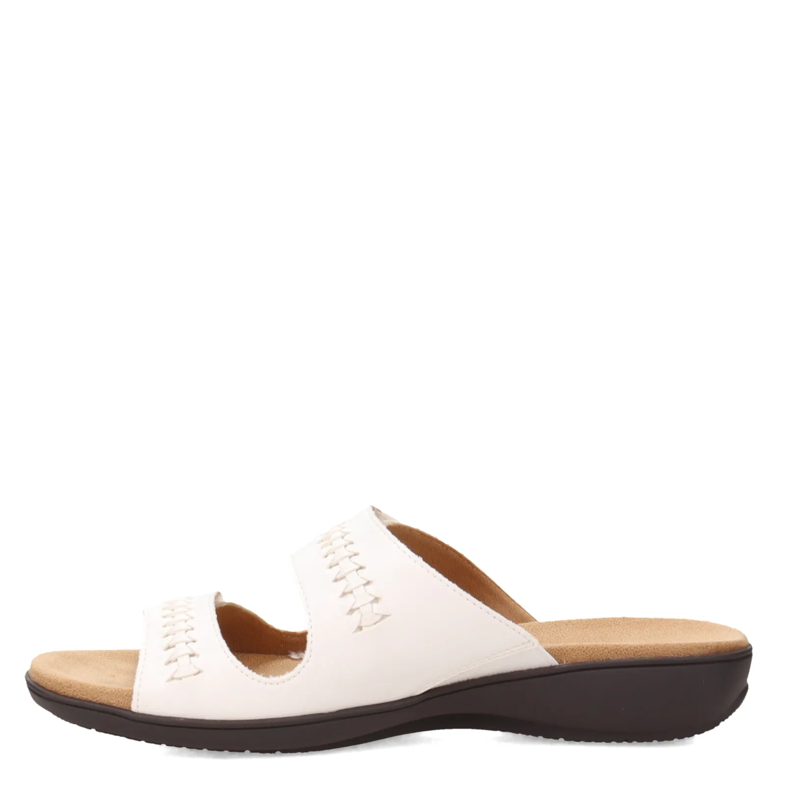 Online Trotters Women's , Rhianna Sandal White