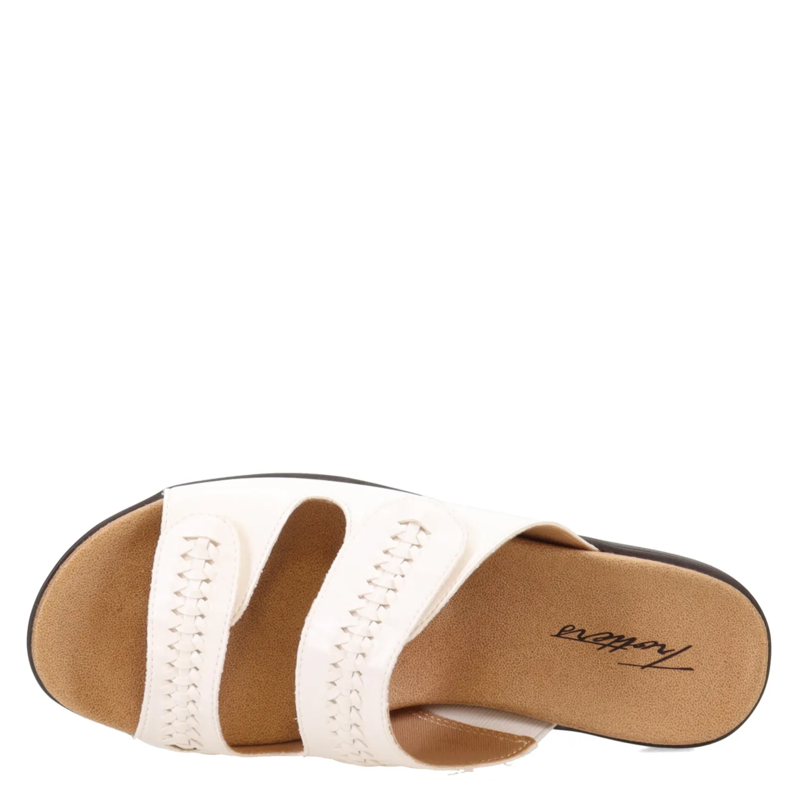Online Trotters Women's , Rhianna Sandal White