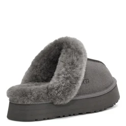 New UGG Women's , Disquette Slipper Charcoal