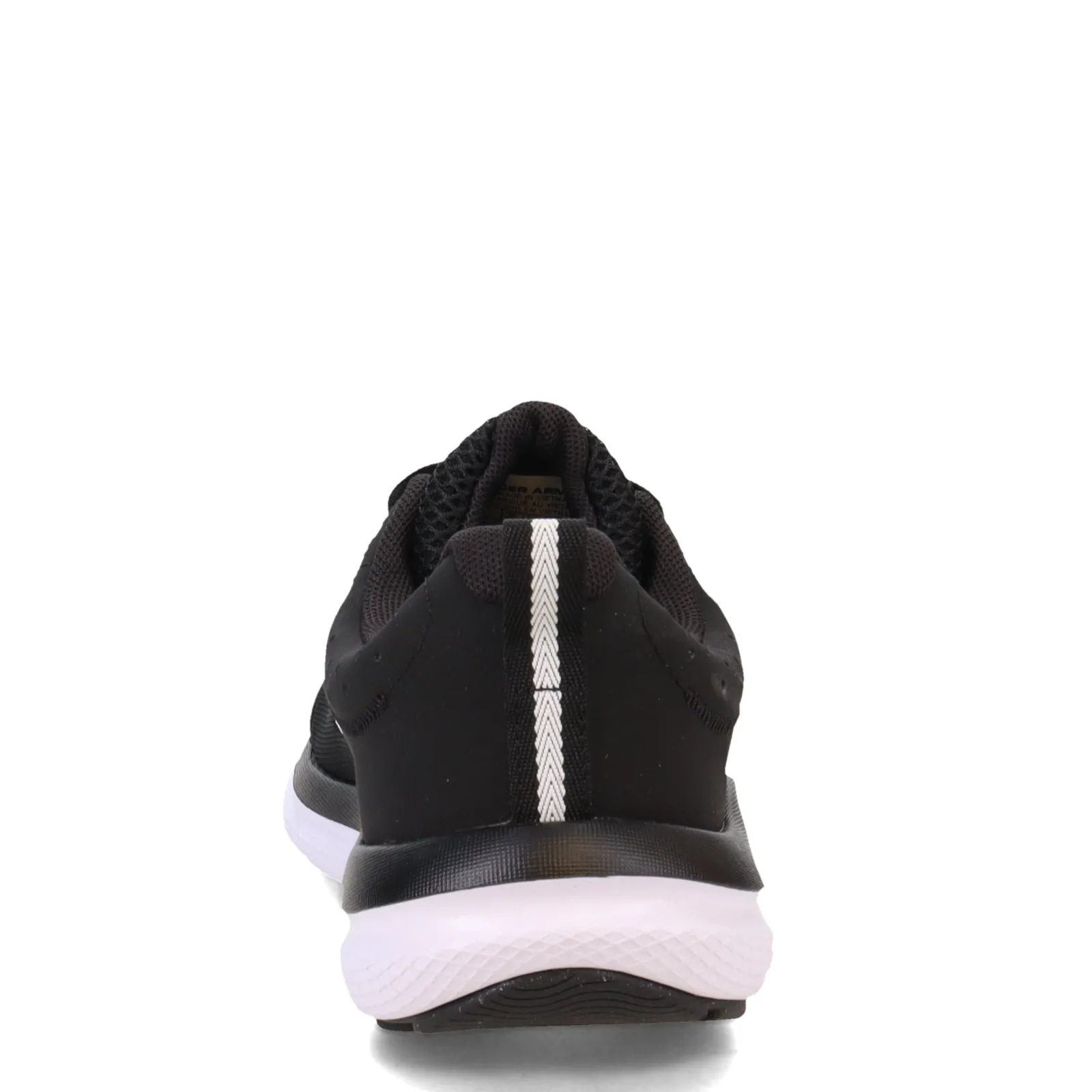 Sale Under Armour Women's , Charged Assert 10 Running Shoe - Wide Width Black/White