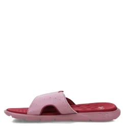 Discount Under Armour Women's , Ignite 7 Slide Sandal Misty Purple/Deep Red