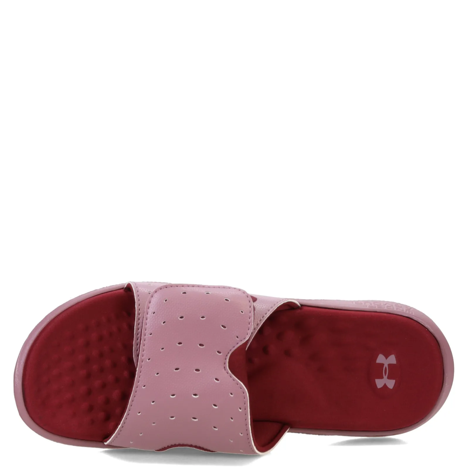 Discount Under Armour Women's , Ignite 7 Slide Sandal Misty Purple/Deep Red