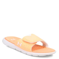 Clearance Under Armour Women's , Ignite 7 Slide Sandal Orange Tropic/White/White