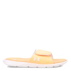 Clearance Under Armour Women's , Ignite 7 Slide Sandal Orange Tropic/White/White