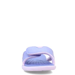 Online Under Armour Women's , Ignite 7 Slide Sandal Baja Blue/Nebula Purple