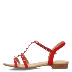 Sale Vaneli Women's , Brunel Sandal Red Suede