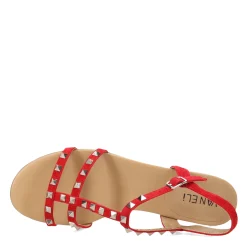 Sale Vaneli Women's , Brunel Sandal Red Suede