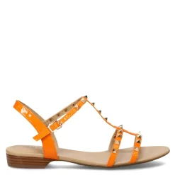 Sale Vaneli Women's , Brunel Sandal Orange Wrinkle Patent