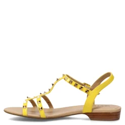 New Vaneli Women's , Brunel Sandal Yellow Patent