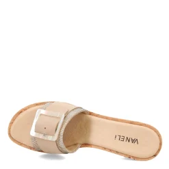 New Vaneli Women's , Cattee Sandal Camel