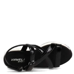 Online Vaneli Women's , Trevin Sandal Black Patent