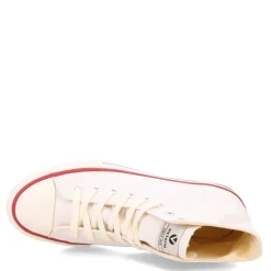 Hot Victoria Women's , Tribu Doble Lona Sneaker Blanco