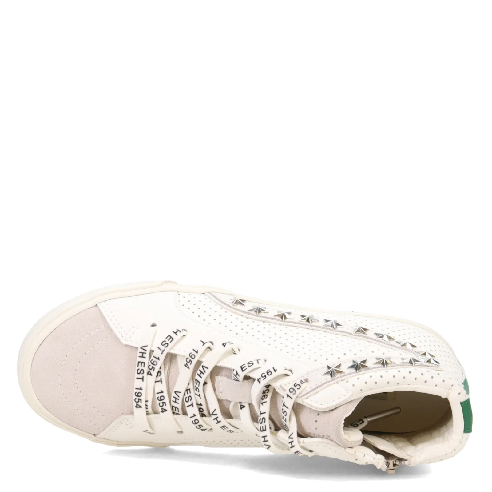Discount Vintage Havana Women's , Gadol High Top Sneaker White Green Multi