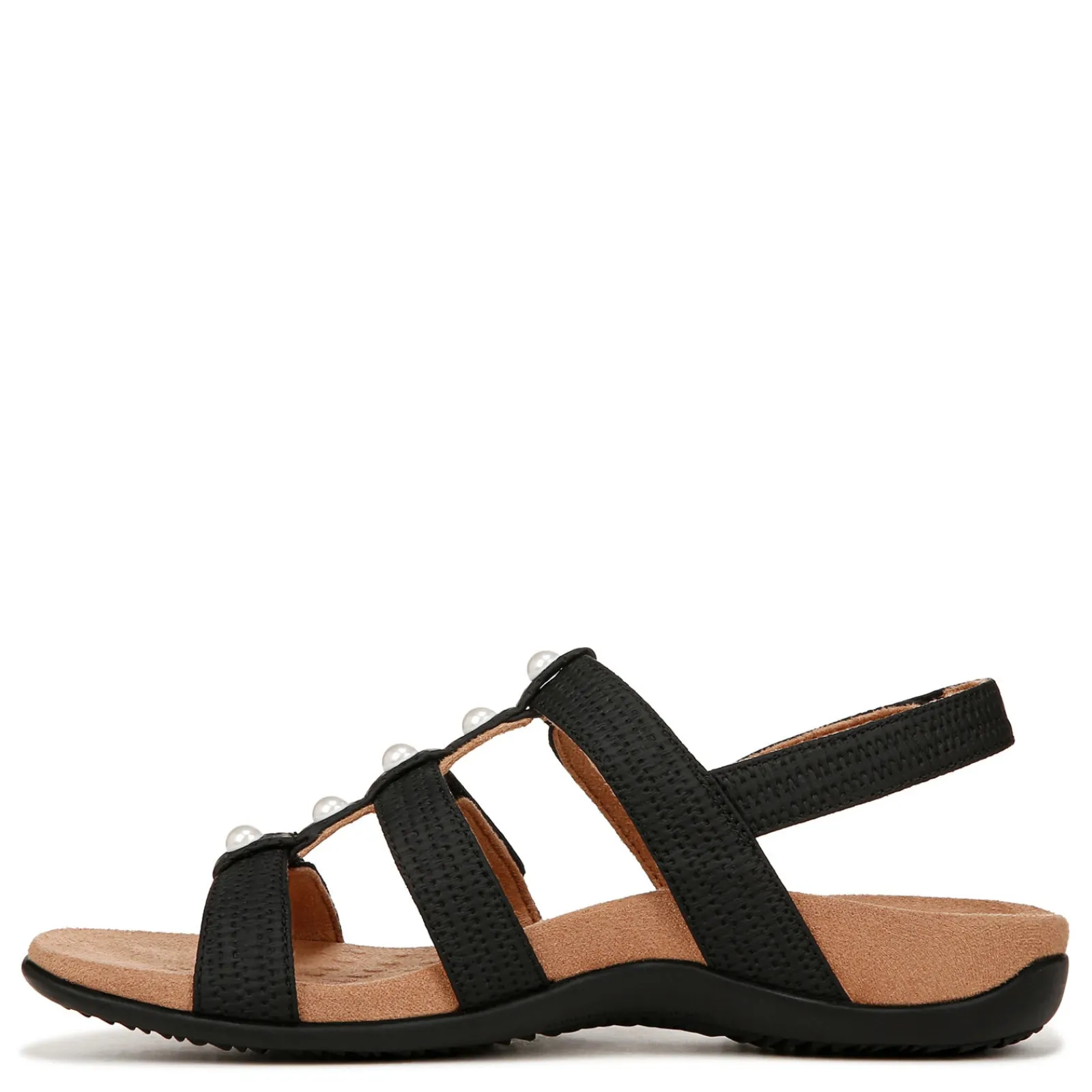 New Vionic Women's , Amber Sandal Black