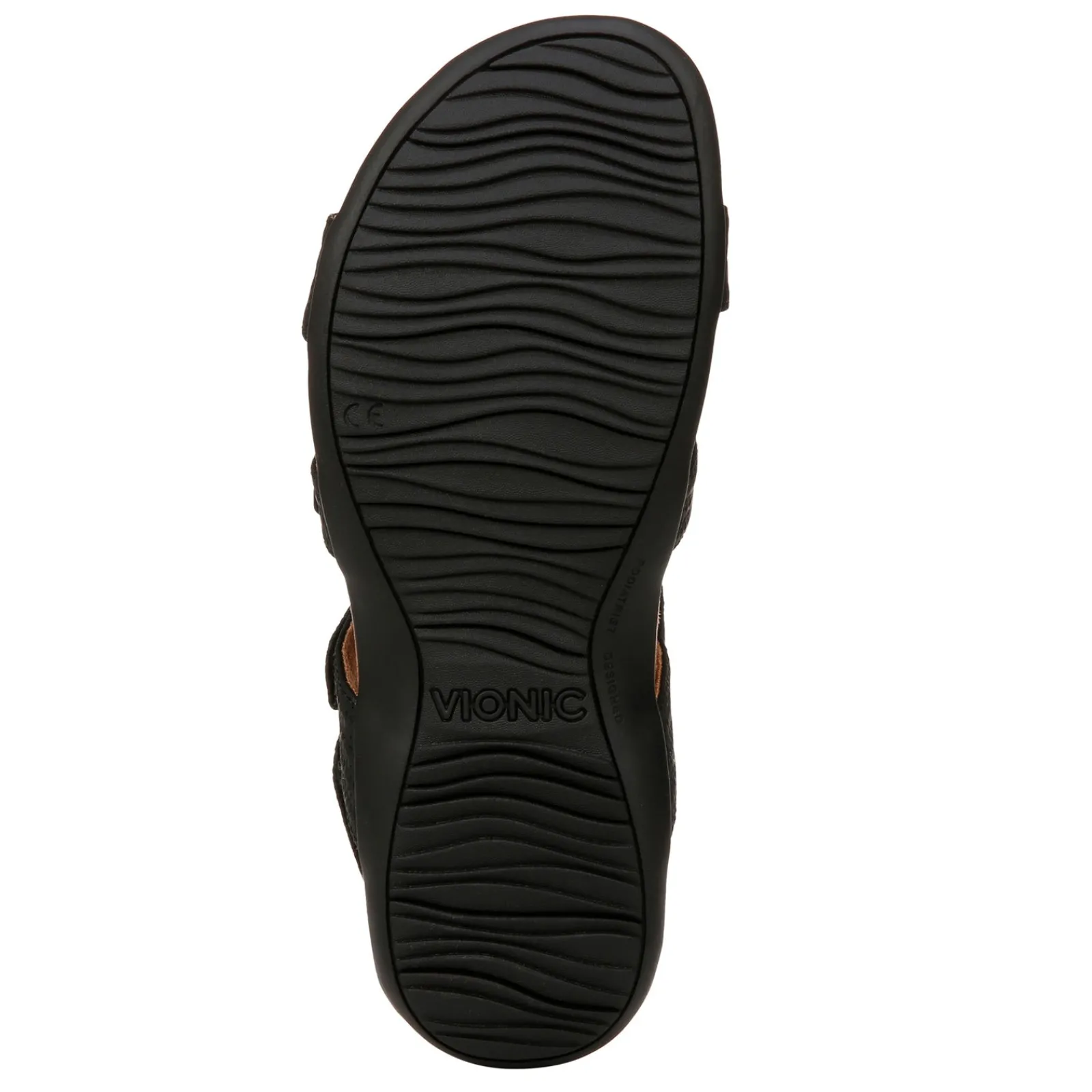 New Vionic Women's , Amber Sandal Black
