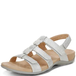 New Vionic Women's , Amber Sandal Silver Multi