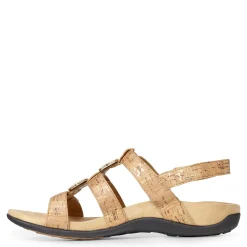 Vionic Women's , Amber Sandal Gold Cork