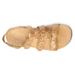 Vionic Women's , Amber Sandal Gold Cork