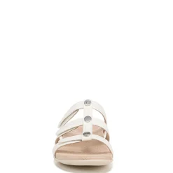 New Vionic Women's , Amber Slide Sandal White