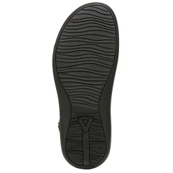 Vionic Women's , Awaken Sandal Black Leather