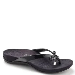 New Vionic Women's , Bella II Sandal Black Patent