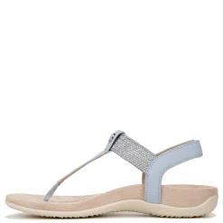 Best Vionic Women's , Brea Sandal Skyway Blue Leather