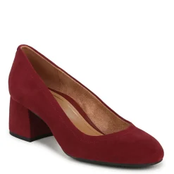 Hot Vionic Women's , Carmel Pump Syrah Suede