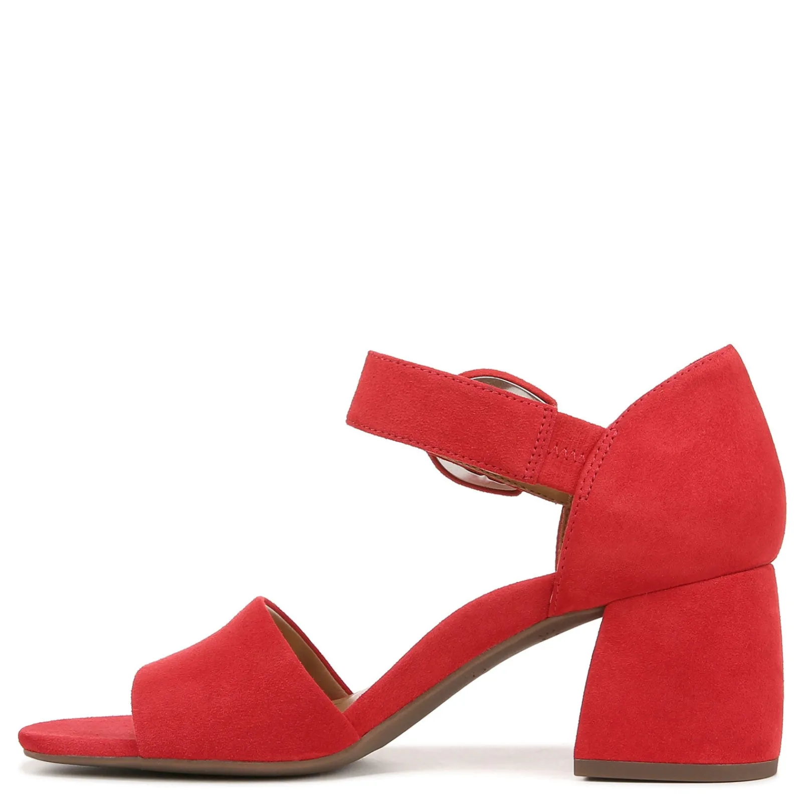 Vionic Women's , Chardonnay Sandal Bright Red Suede