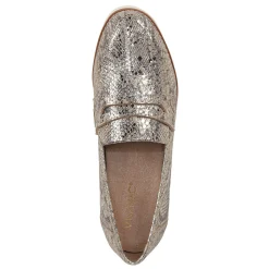 Discount Vionic Women's , Cheryl II Loafer Gold Leather