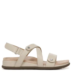 Clearance Vionic Women's , Cypress Sandal Parchment Beige Leather