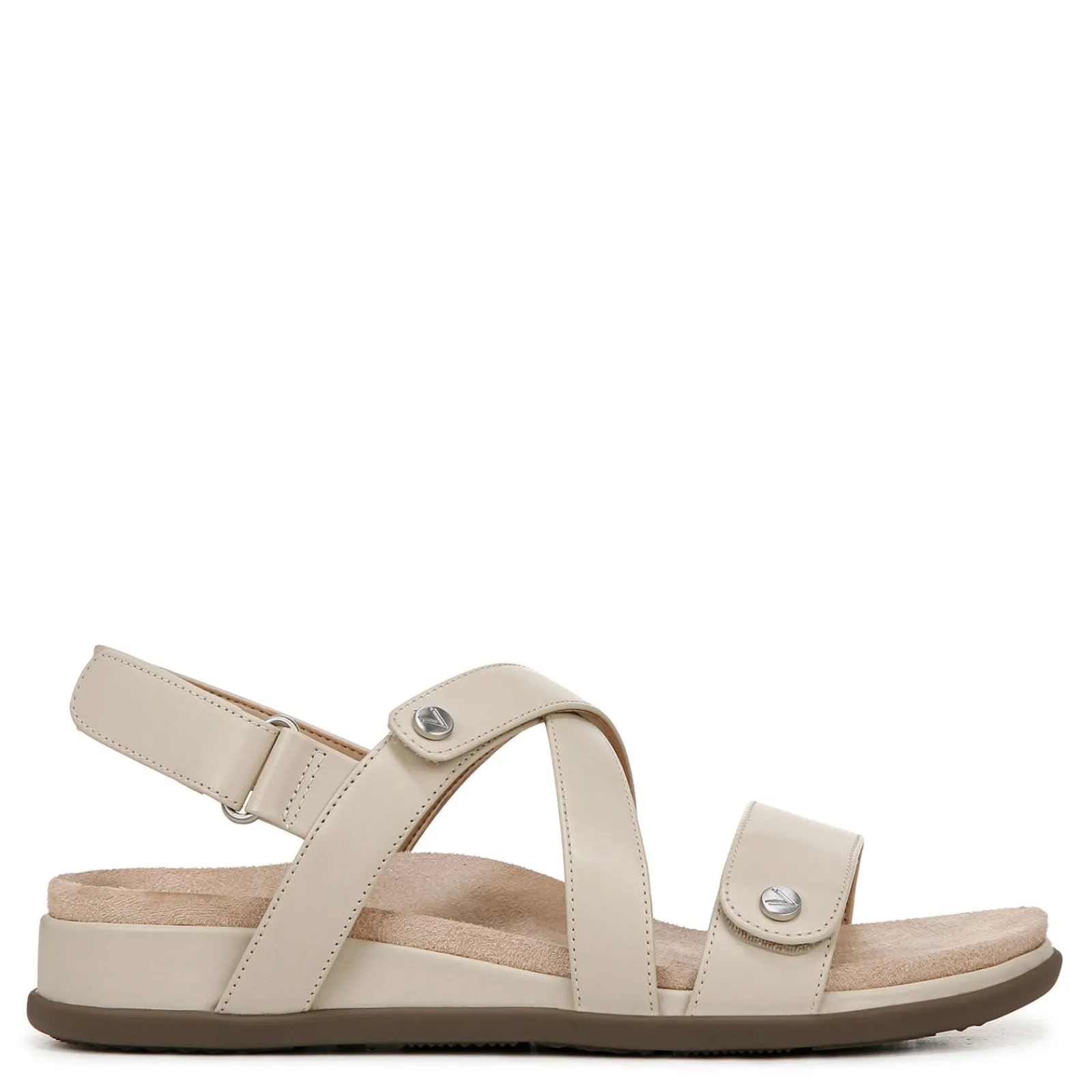 Clearance Vionic Women's , Cypress Sandal Parchment Beige Leather