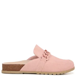 New Vionic Women's , Georgie Clog Pink Suede