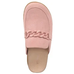 New Vionic Women's , Georgie Clog Pink Suede