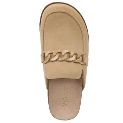 New Vionic Women's , Georgie Clog Sand Suede