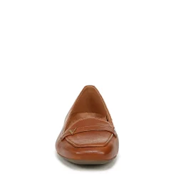 Online Vionic Women's , Hayes Flat Tan Brown Leather