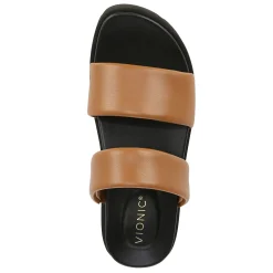 Hot Vionic Women's , Modesto Sandal Tan Nappa Leather