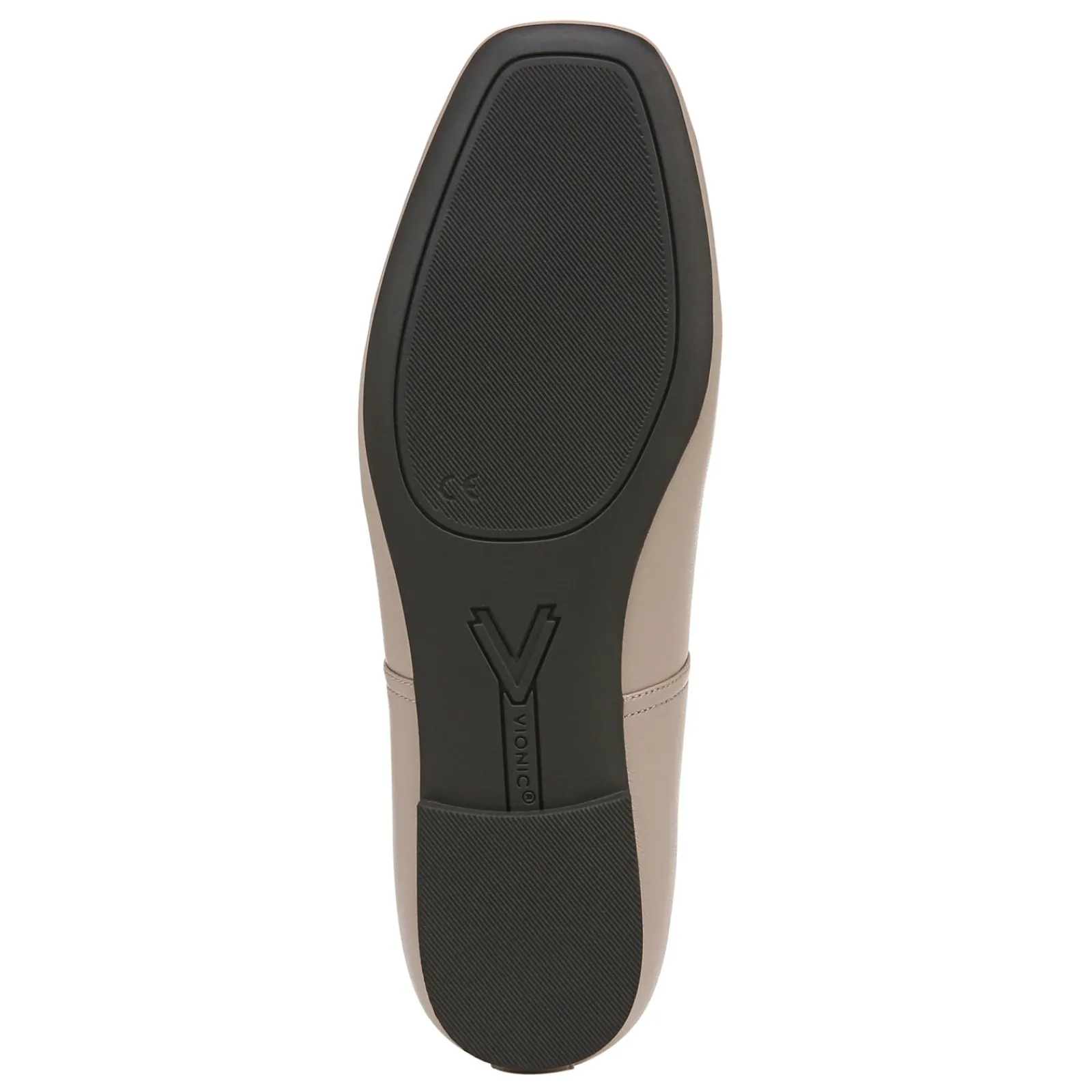 Clearance Vionic Women's , Orinda Flat Putty Beige Leather