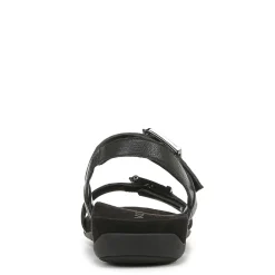 New Vionic Women's , Reese Sandal Black Leather