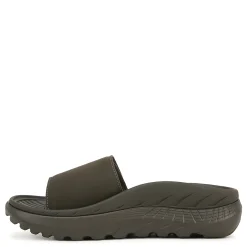 Outlet Vionic Women's , Rejuvenate Sandal Dark Khaki Green Syn Nubuck