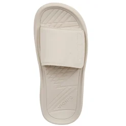 Online Vionic Women's , Rejuvenate Sandal Cream Faux Leather