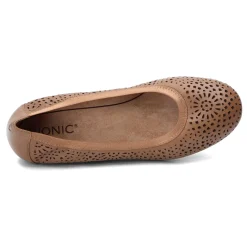 Clearance Vionic Women's , Robyn Flat Toffee