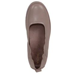 Outlet Vionic Women's , Uptown Ballet Slip-On Magnolia Dusk Grey Leather