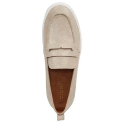 Discount Vionic Women's , Uptown Loafer Gold Metallic Leather