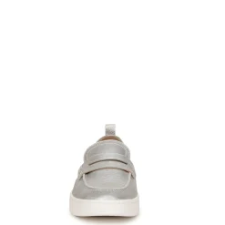 Best Vionic Women's , Uptown Loafer Silver Metallic Leather