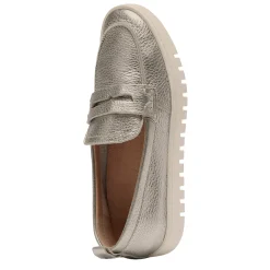 Best Vionic Women's , Uptown Loafer Silver Metallic Leather