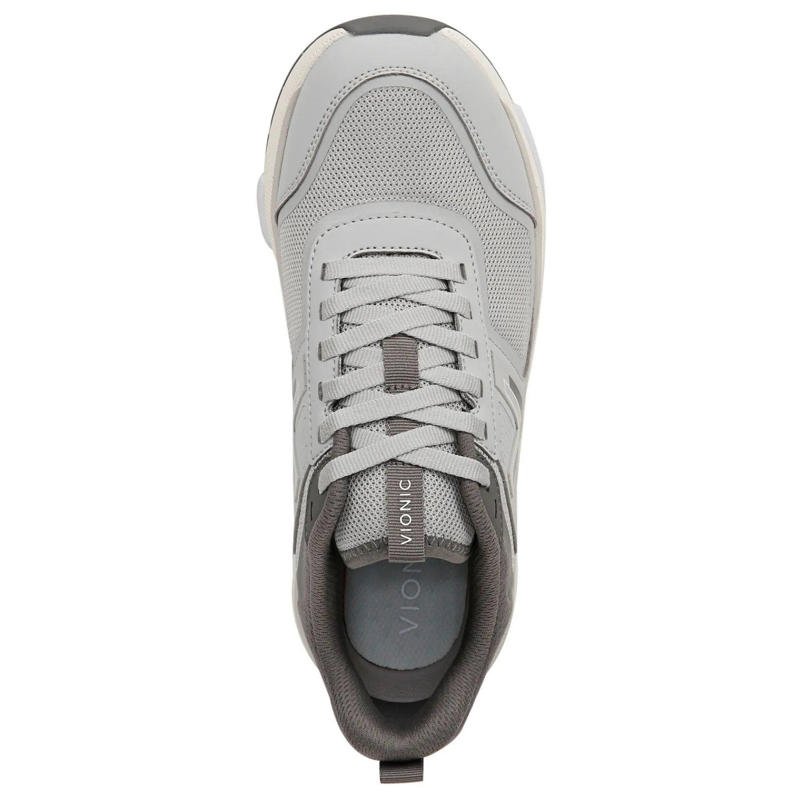 Best Vionic Women's , Walk Strider Sneaker Charcoal Grey Leather